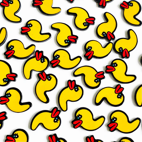 PIN ✦ PATO ACRILICO
