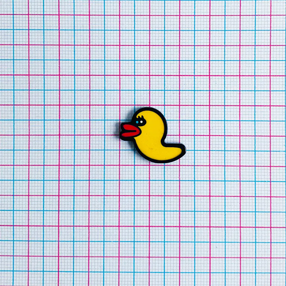 PIN ✦ PATO ACRILICO 2