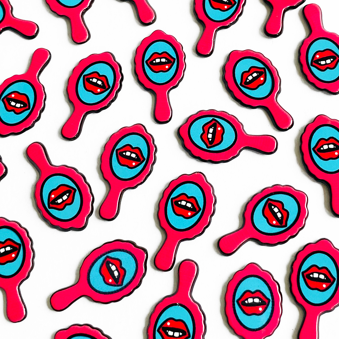 PIN ✦ ESPEJO ACRILICO 1