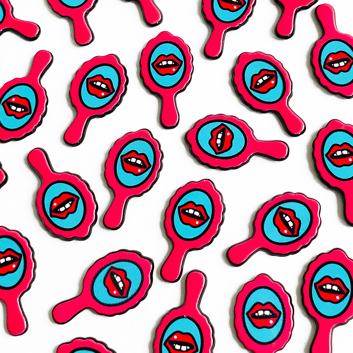 PIN ✦ ESPEJO ACRILICO 1