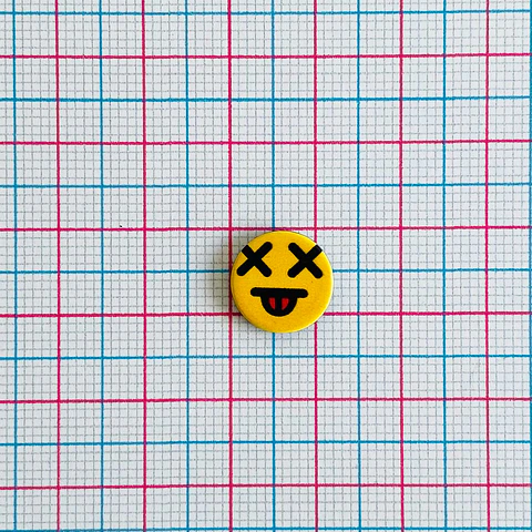 PIN ✦ CARITA DEAD ACRILICA