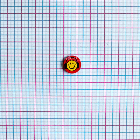 PIN ✦ CARITA FELIZ ACRILICO