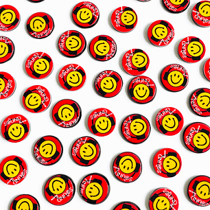 PIN ✦ CARITA FELIZ ACRILICO