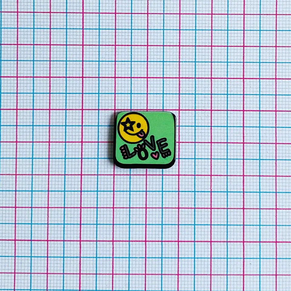 PIN ✦ PLACA LOVE ACRILICO 2