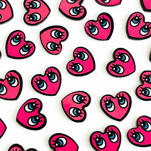 PIN ✦ CORAZÓN ACRILICO