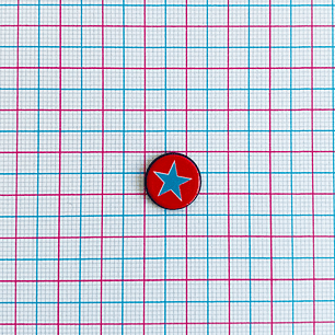 PIN ✦ BALÓN ESTRELLA ACRILICO