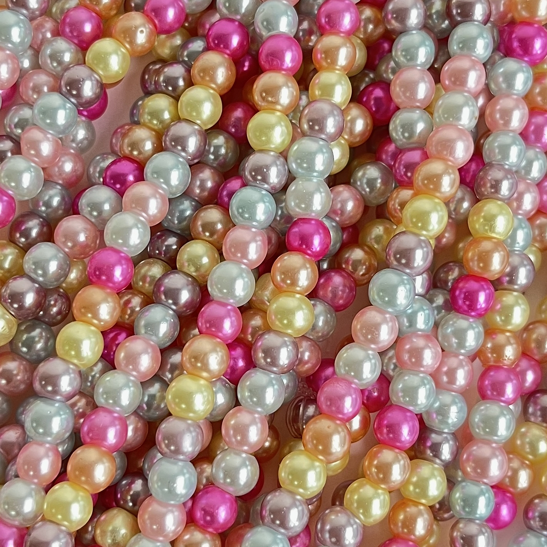 PERLA ✦ DE VIDRIO 6MM (ELIGE TU COLOR FAVORITO)  4