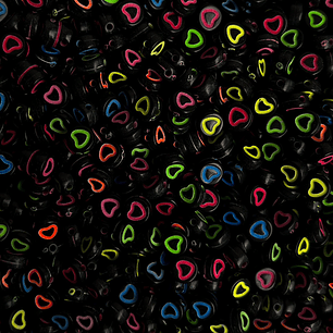 ENSAMBLE PASTILLA CORAZÓN NEÓN DECS-CN