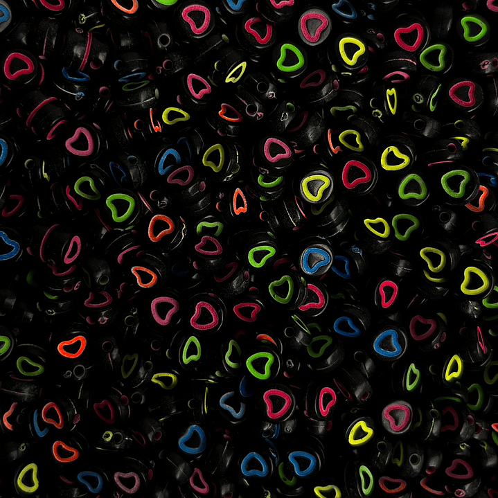 ENSAMBLE PASTILLA CORAZÓN NEÓN DECS-CN 1