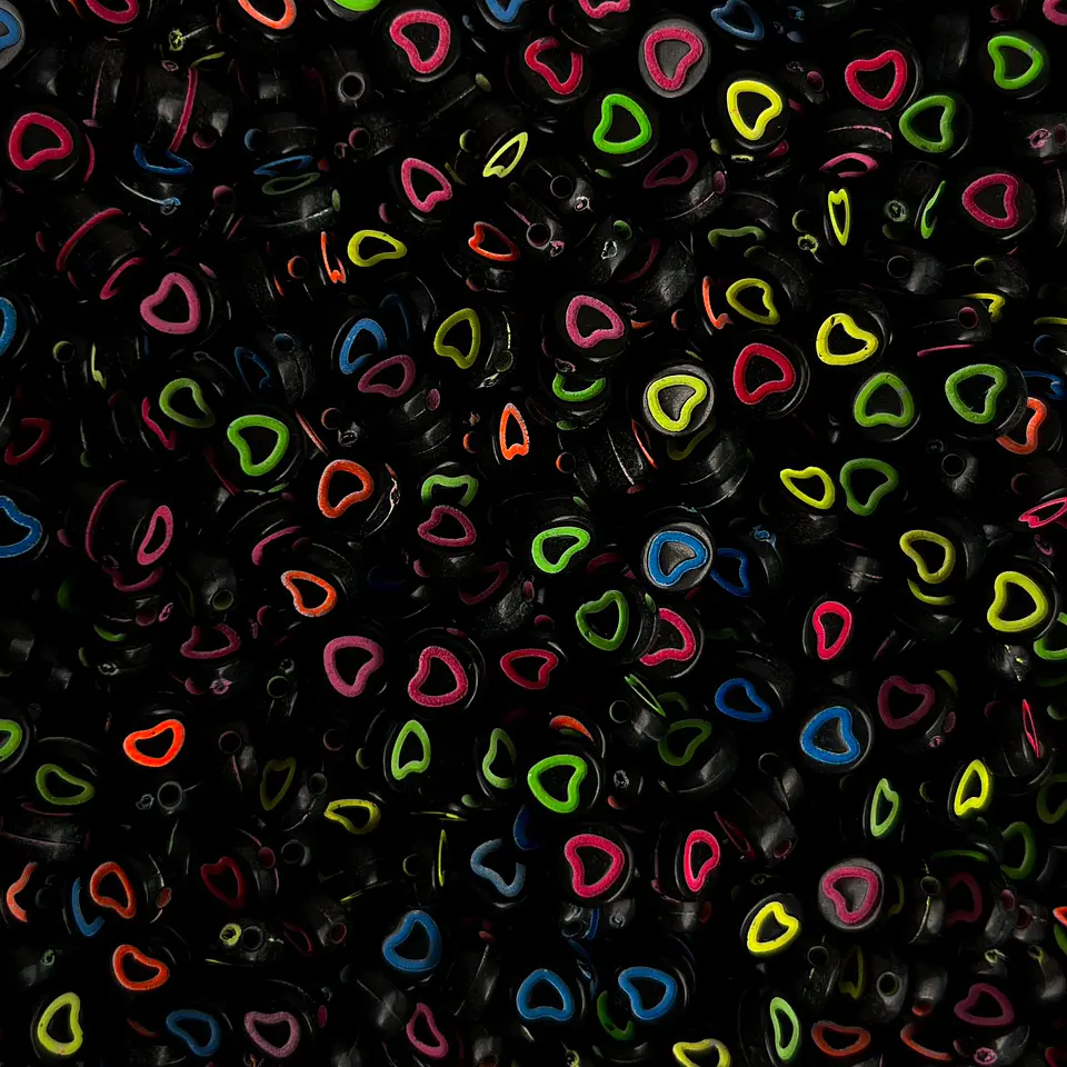 ENSAMBLE PASTILLA CORAZÓN NEÓN DECS-CN 1
