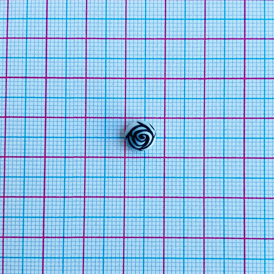 SEPARADOR ✦ ROSA MÍSTICA 8MM 2