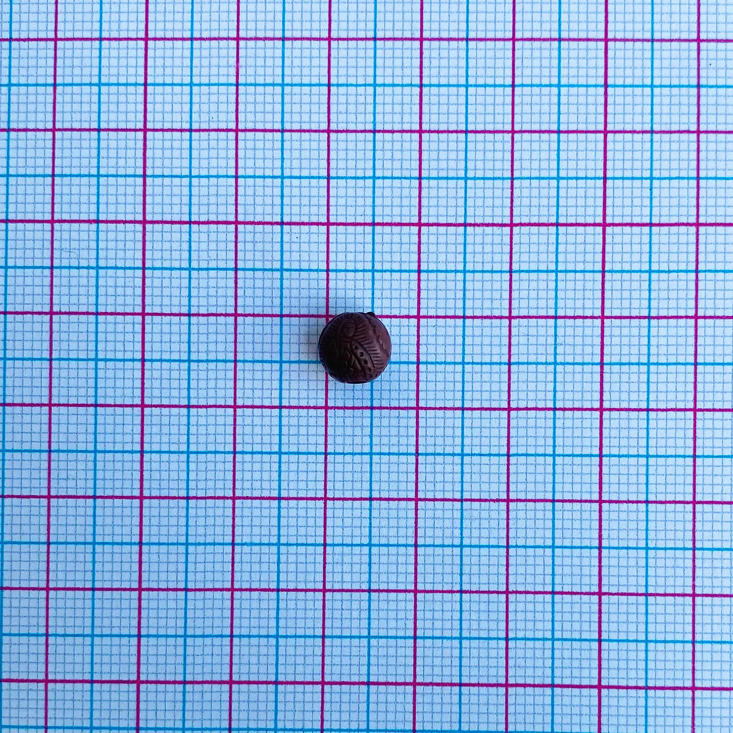 SEPARADOR ✦ BOLA VIRGEN DE GUADALUPE 8MM 2