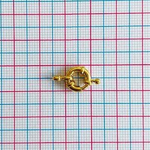 BROCHE ✦ SALVAVIDAS BAÑO DE ORO      