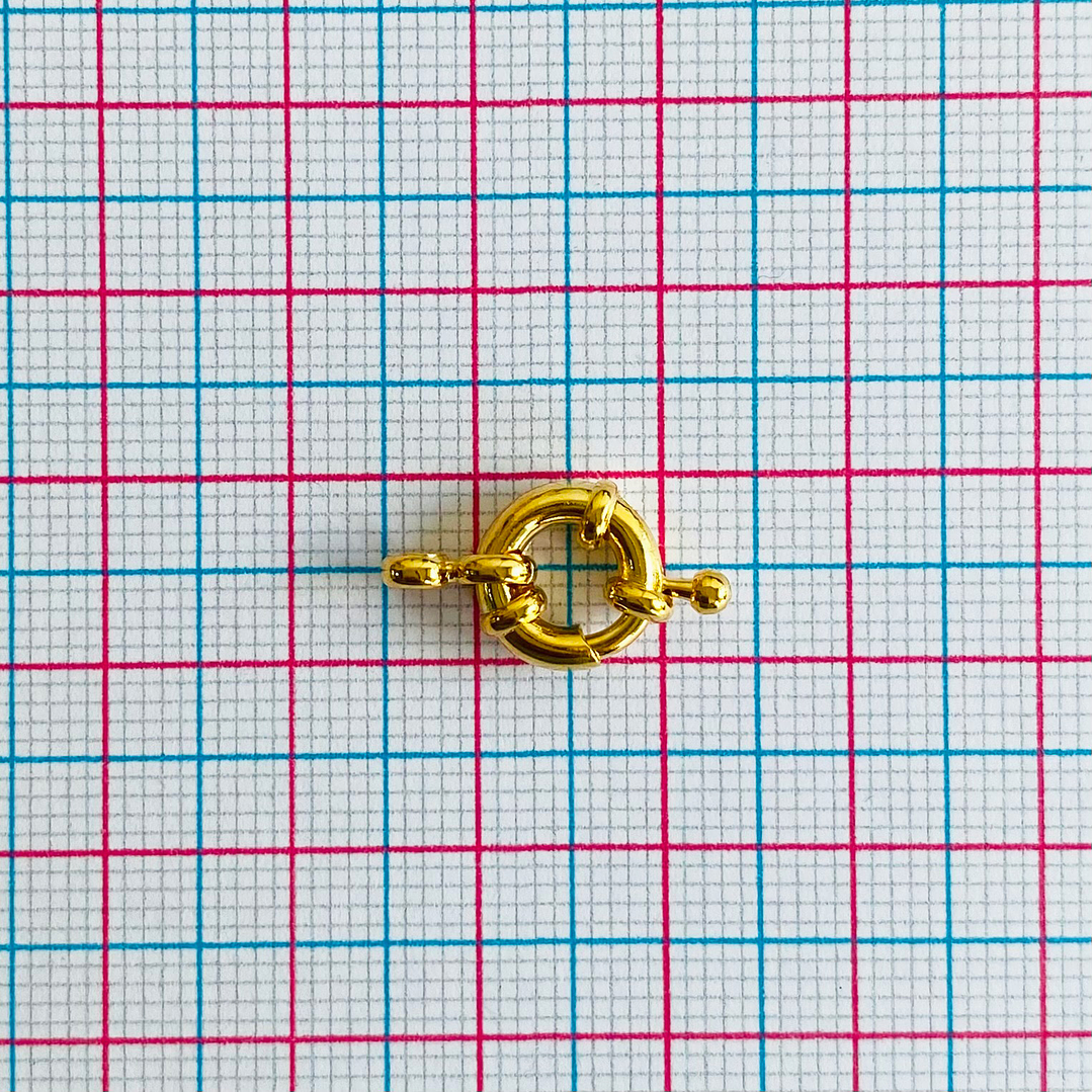 BROCHE ✦ SALVAVIDAS BAÑO DE ORO       2