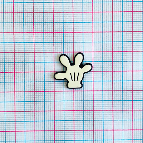 PIN ✦ MANO ACRÍLICO