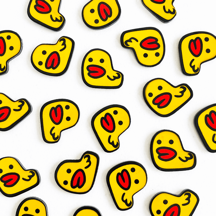 PIN ✦ PATO ACRÍLICO 1