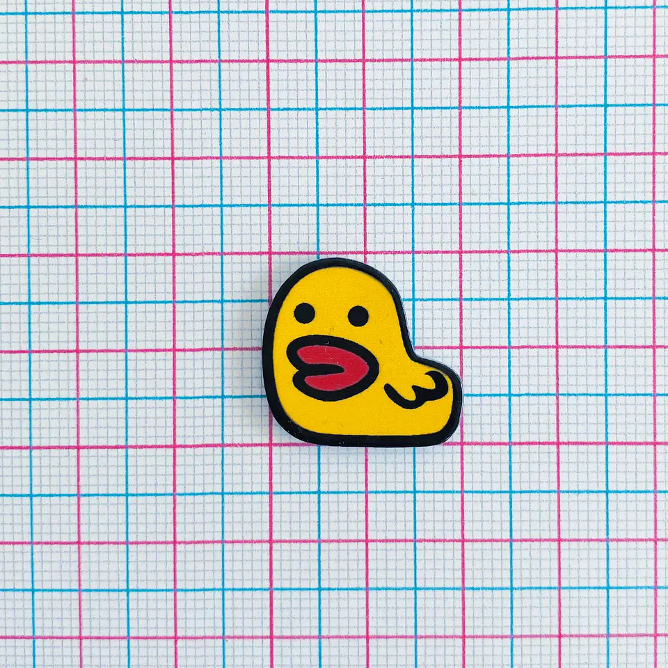 PIN ✦ PATO ACRÍLICO 2