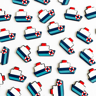 PIN ✦ BARCO ACRÍLICO