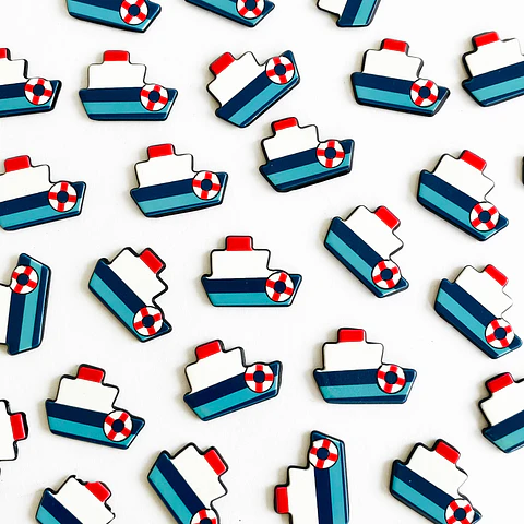 PIN ✦ BARCO ACRÍLICO