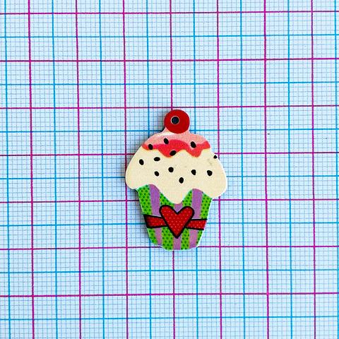 PIN ✦ CUPCAKE ACRÍLICO