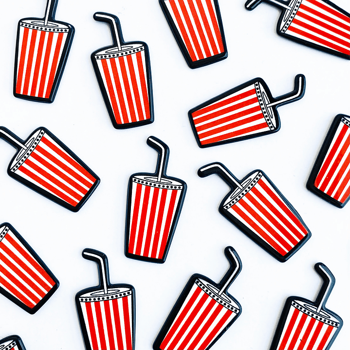 PIN ✦ BEBIDA ACRILICA 1