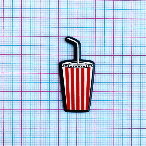 PIN ✦ BEBIDA ACRILICA