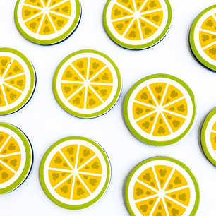 PIN ✦ LIMÓN ACRÍLICO