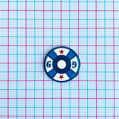 PIN ✦ FICHA DE CASINO (ELIGE TU COLOR FAVORITO)