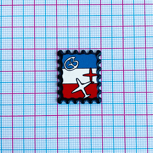 PIN ✦ ESTAMPILLA ACRÍLICA