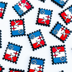 PIN ✦ ESTAMPILLA ACRÍLICA