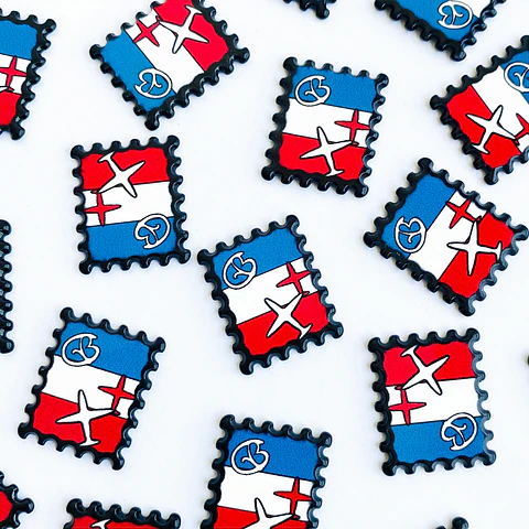 PIN ✦ ESTAMPILLA ACRÍLICA