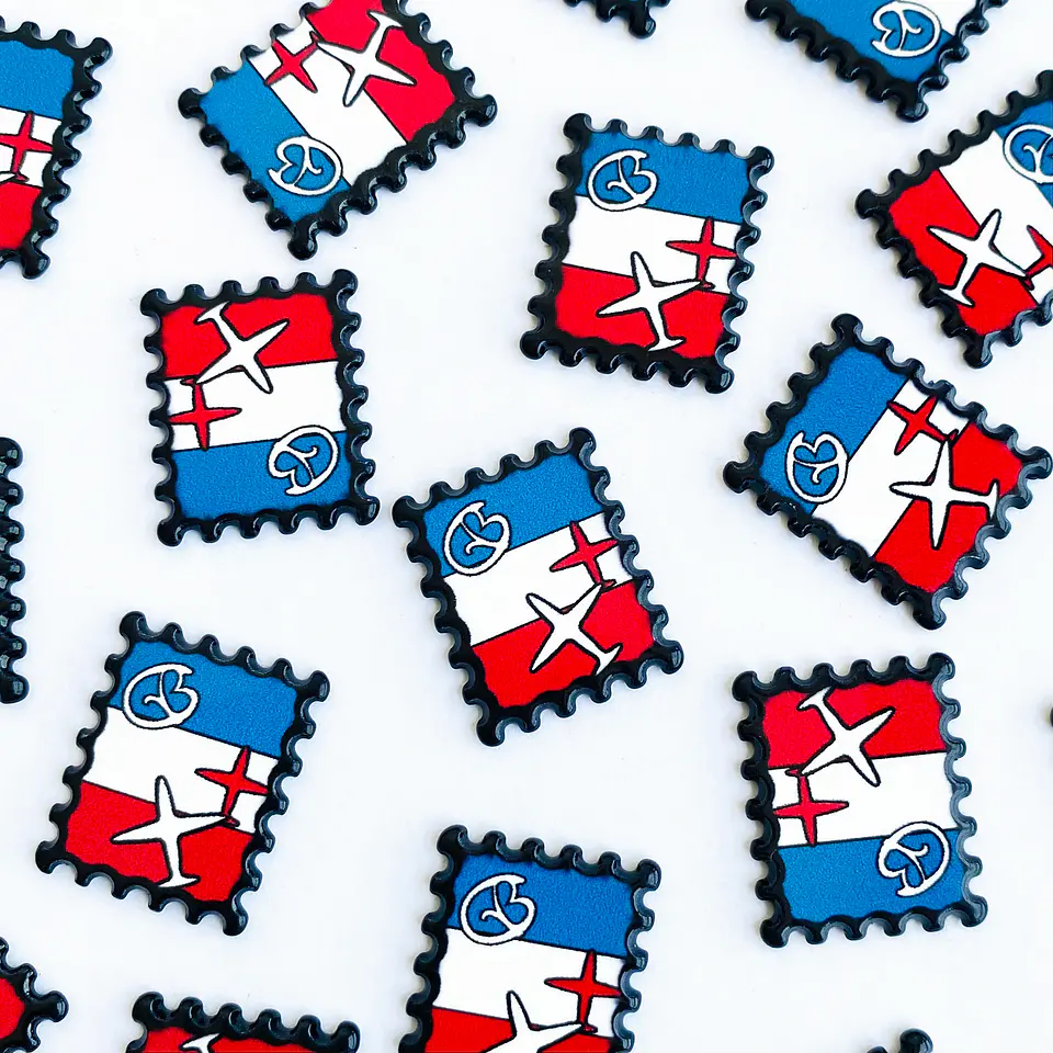 PIN ✦ ESTAMPILLA ACRÍLICA 1