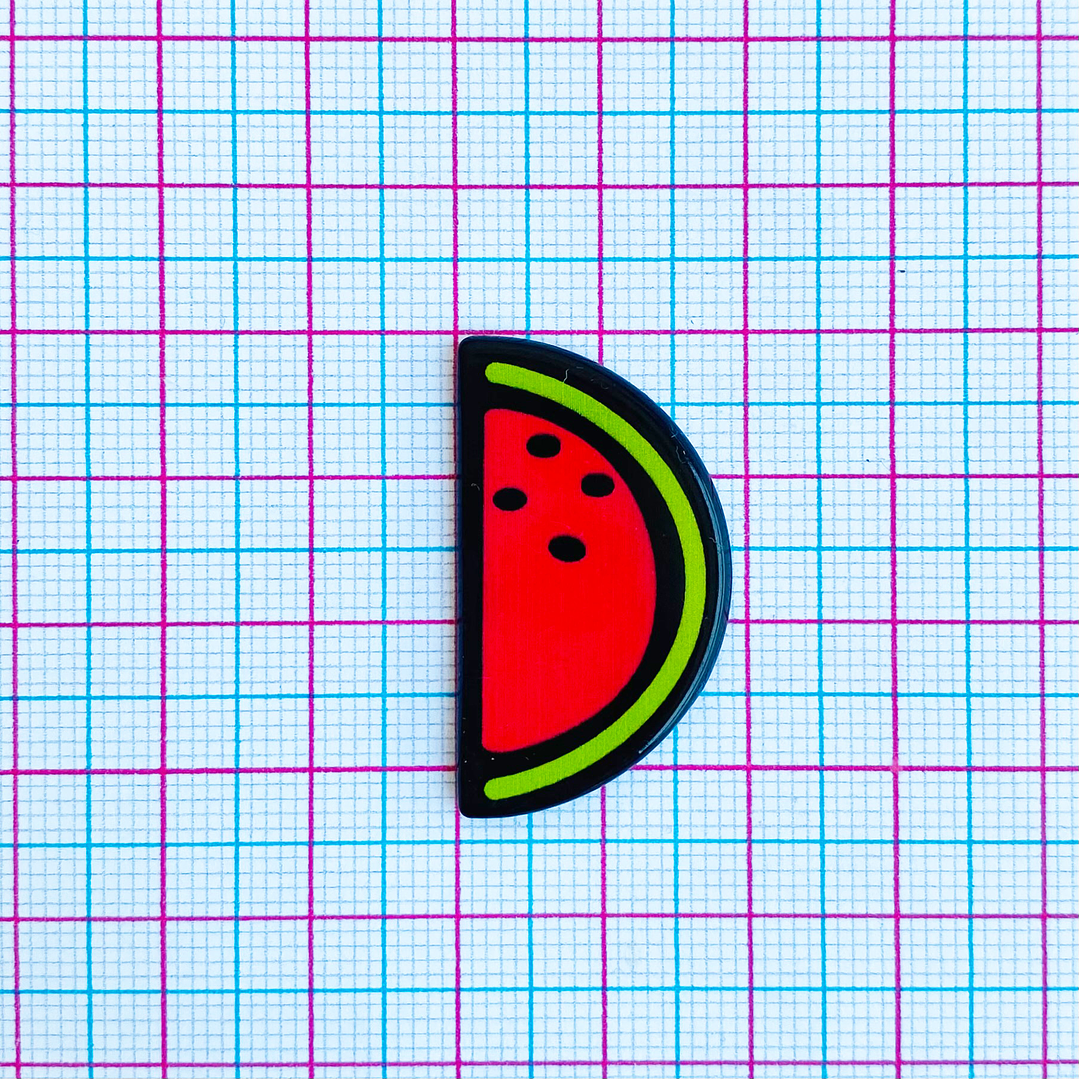 PIN ✦ SANDIA ACRÍLICA 2