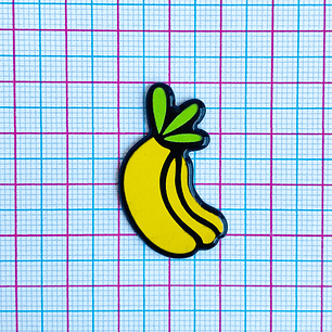 PIN ✦ BANANAS ACRILICAS