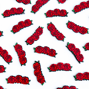 PIN ✦ ROSAS ACRILICO