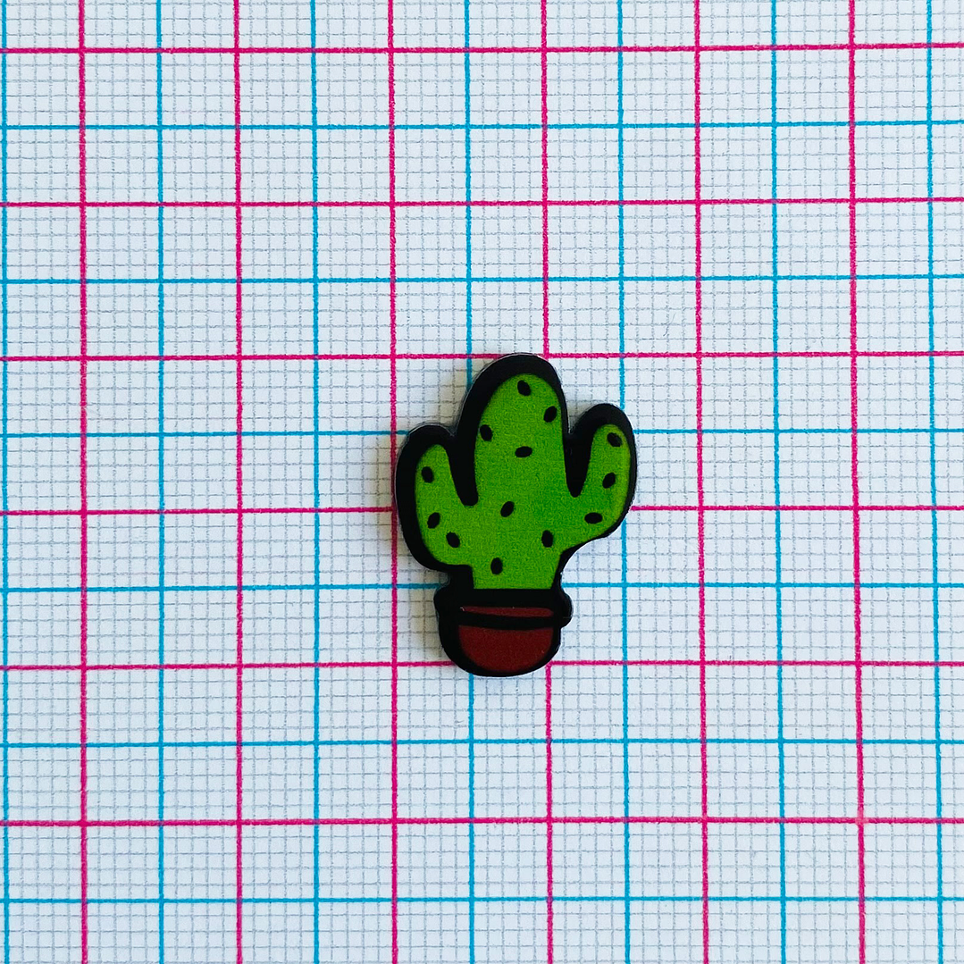 PIN ✦ CACTUS ACRÍLICO 2