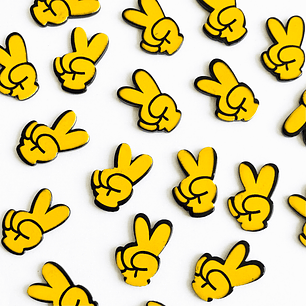 PIN ✦ MANITO PAZ ACRILICO