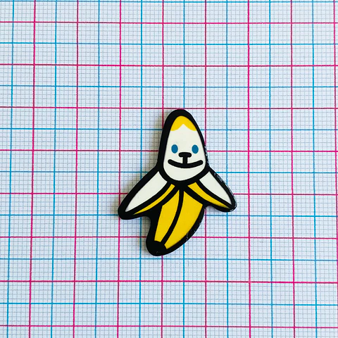 PIN ✦ BANANO ACRILICO 