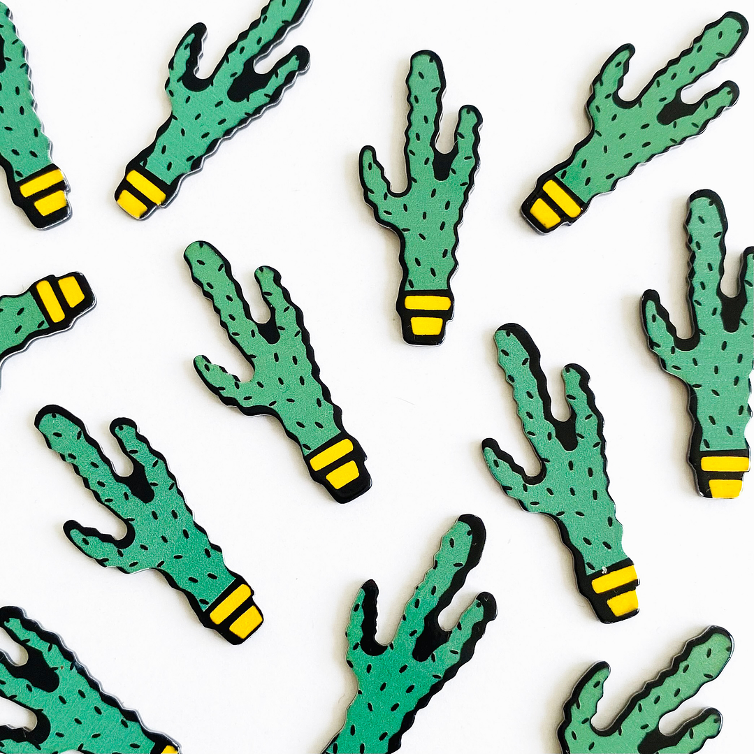 PIN ✦ CACTUS ACRILICO 1