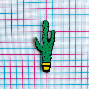 PIN ✦ CACTUS ACRILICO