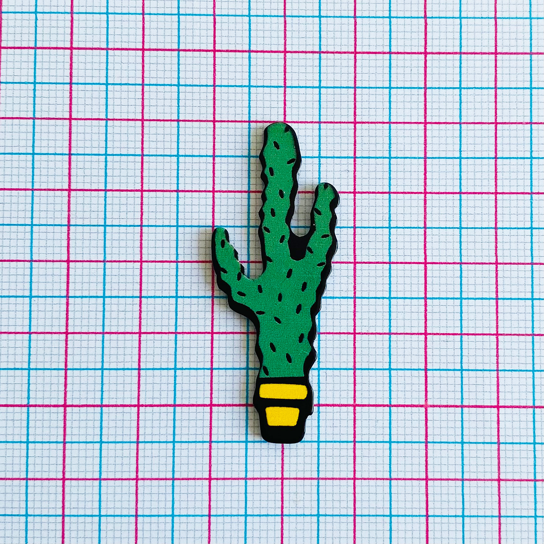 PIN ✦ CACTUS ACRILICO 2