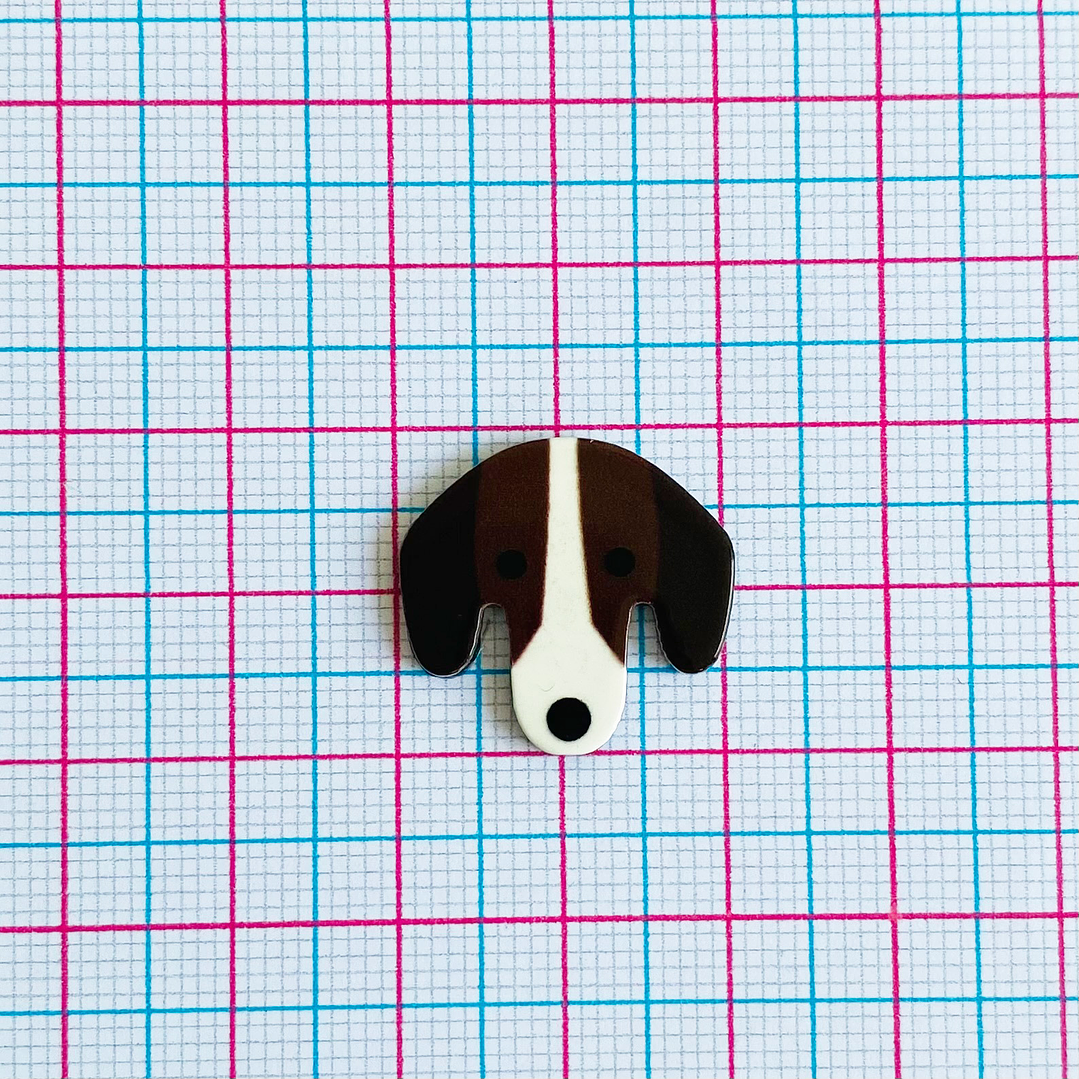 PIN ✦ PERRO ACRÍLICO 2