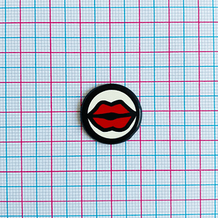 PIN ✦ LABIOS ACRILICO