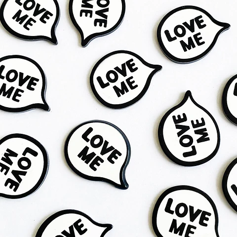 PIN ✦ BURBUJA ACRILICA