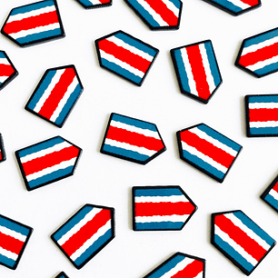 PIN ✦ BANDERIN ACRILICO