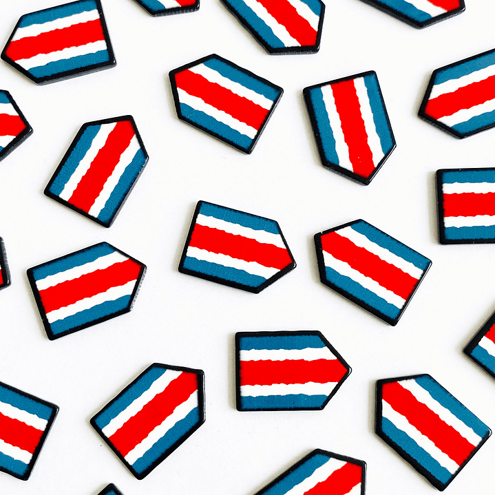 PIN ✦ BANDERIN ACRILICO 1