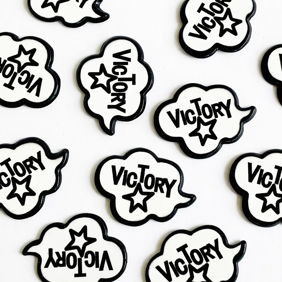 PIN ✦ BURBUJA ACRILICO 1