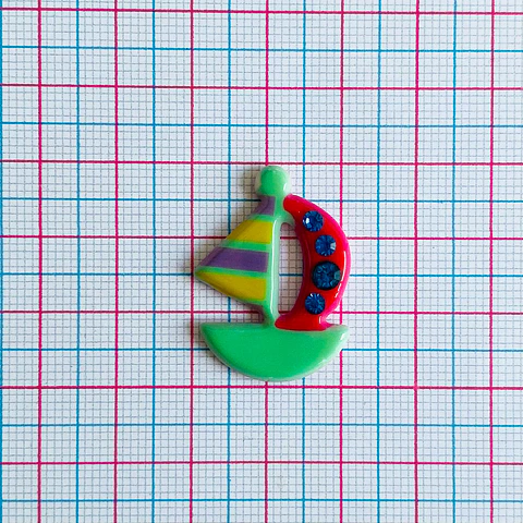 PIN ✦ BARCO ACRILICO