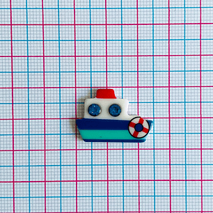 PIN ✦ BARCO ACRILICO
