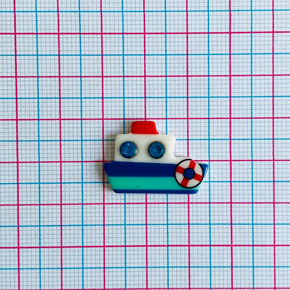 PIN ✦ BARCO ACRILICO 2